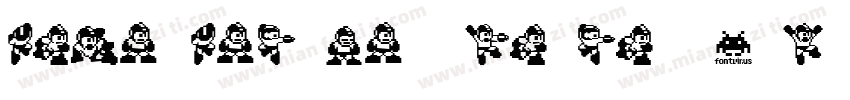 Mega Man Battle Network字体转换